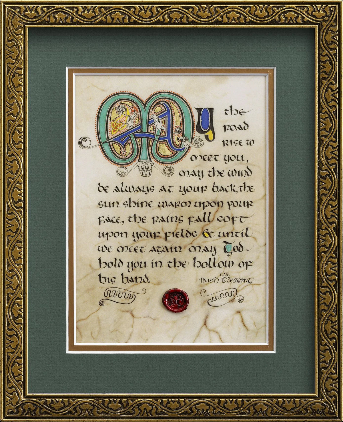 Irish Blessing Framed Print