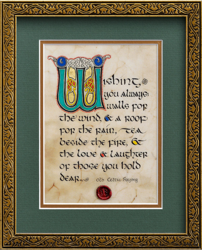 House Blessing Framed Print