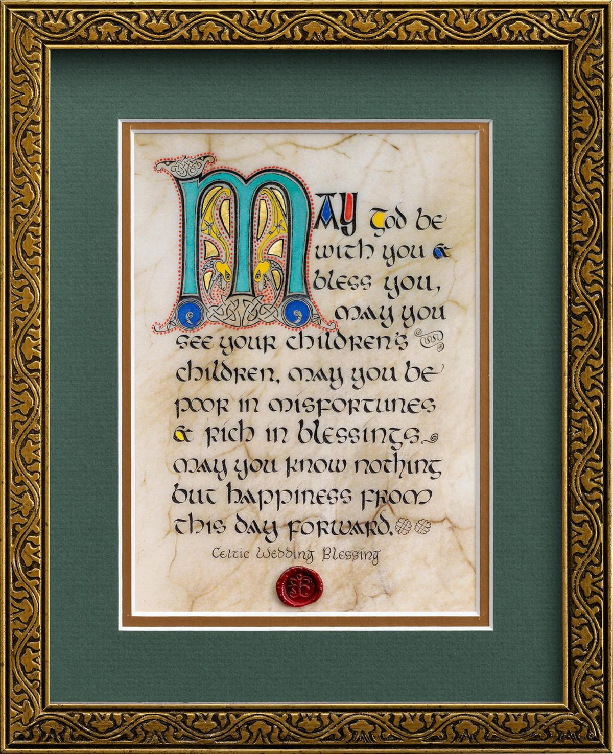 Wedding Blessing Framed Print