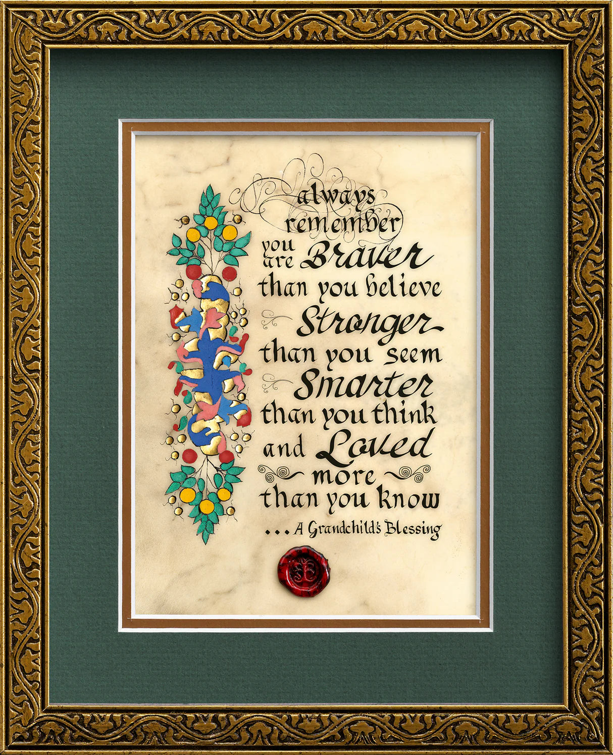 Grandchild’s Blessing Framed Print