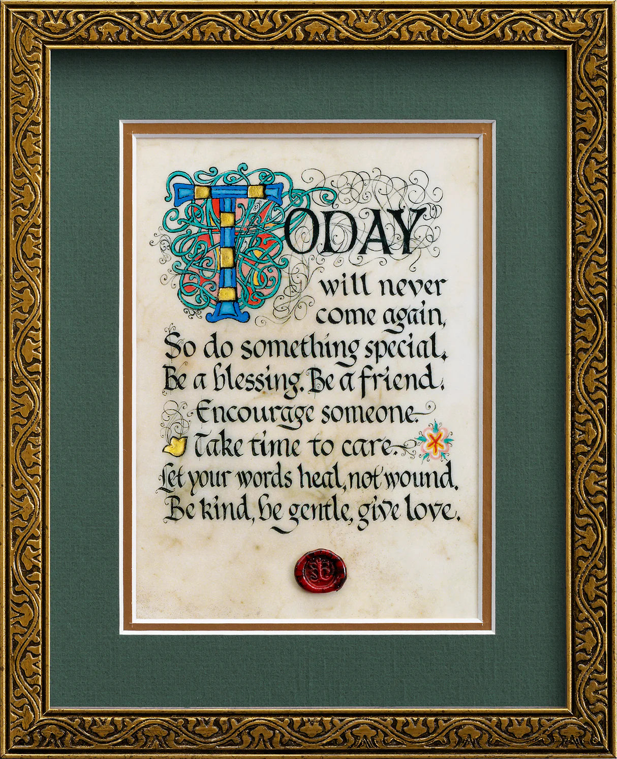 Do Something Special Framed Print