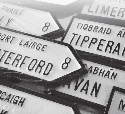 Irish Road Sign - Custom