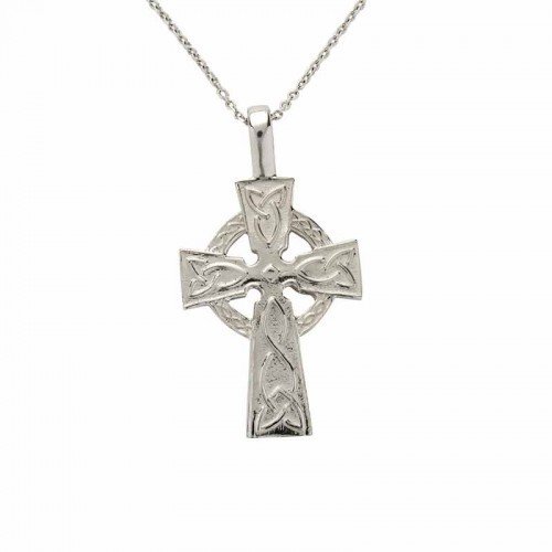 Sterling Silver Celtic Cross - Large